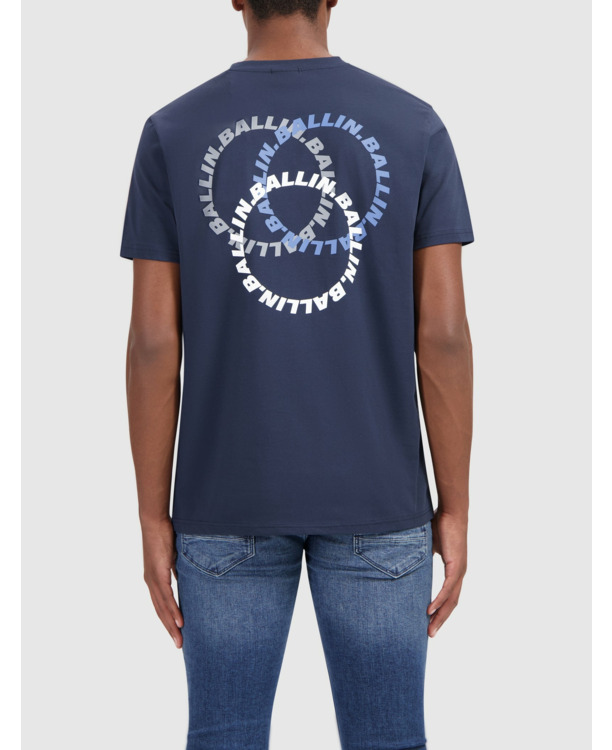 Driehoekige Cirkels Logo T-shirt Mannen