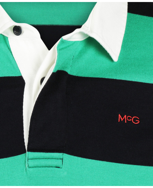 Rugby 2 stripe 100% Cotton Heren