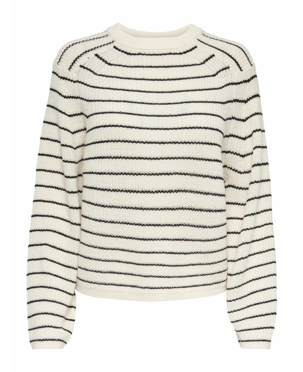 ONLBASE L/S O-NECK PULLOVER KNT NOO