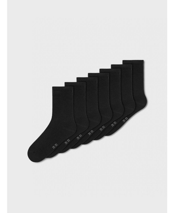 NKNSOCK 7P SOLID NOOS -> NKNSOCK 7P SOLID NOOS Neutraal