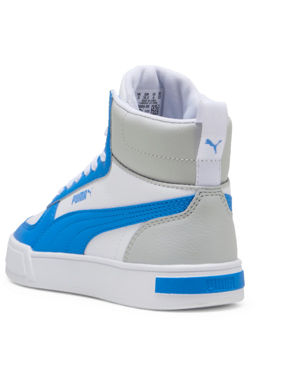 Caven Mid JR PUMA White-Racing Blue-Ash