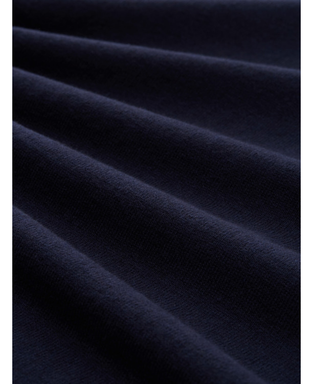 Troyer half zip trui Kasjmier-blend