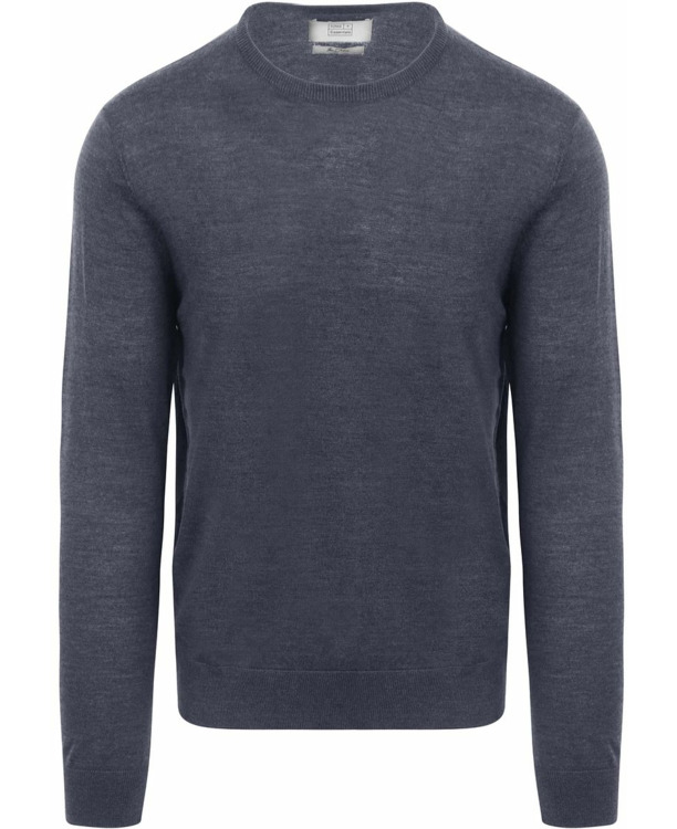 King Essentials The John Pullover Merino Antraciet