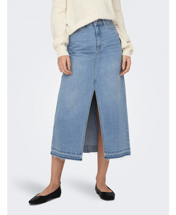 JDYBELLA HW LONG SKIRT DNM NOOS