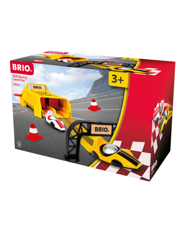 BRIO Rolwagen lanceer race