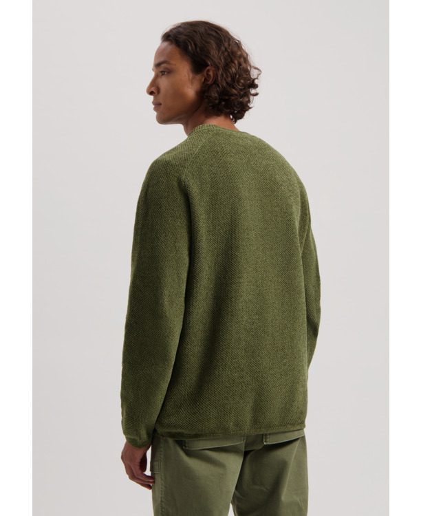 Dstrezzed Heren Chenille Trui Crewneck Grijs