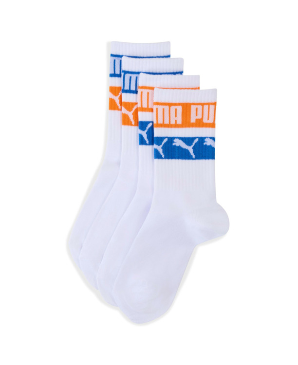 PUMA KIDS LOGO STRIPES SOCK 2P