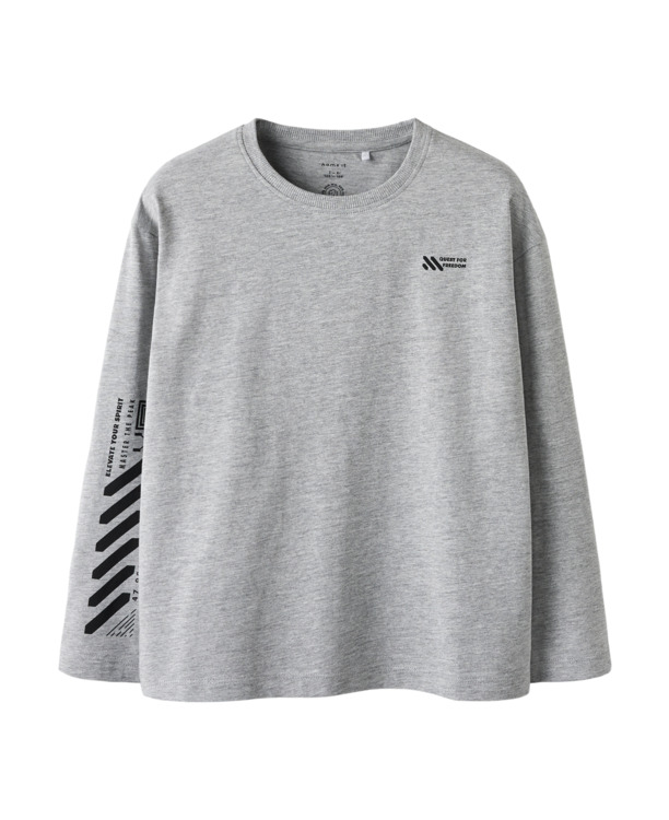 Relaxed Fit O-Hals Lange Mouwen Jongens