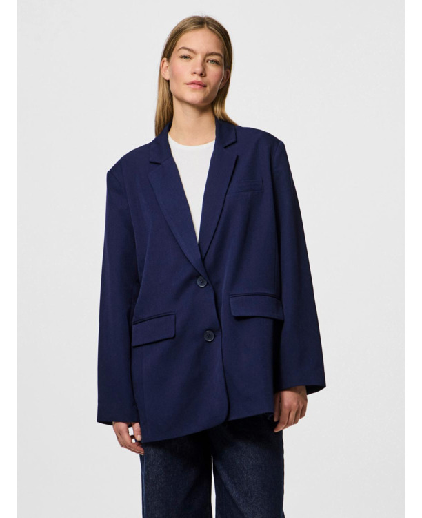 Loose Fit Notch Lapel