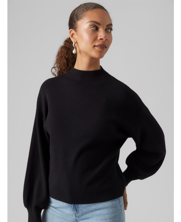 VMNANCY LS FUNNELNK PULLOVER GA