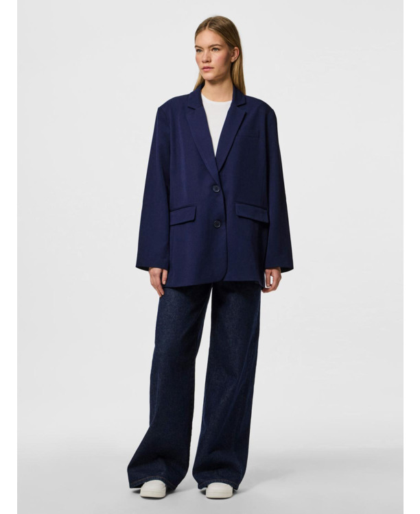 Loose Fit Notch Lapel