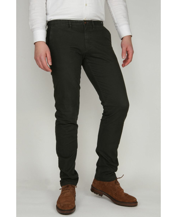 Suitable Chino Sartre Donker Groen