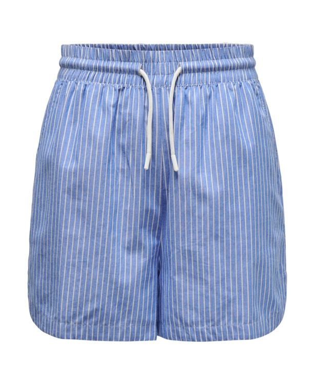 Regular Fit Katoenen short met trekkoord