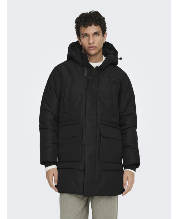 Capuchon met koordregeling lange mouwen (L/M) Heren