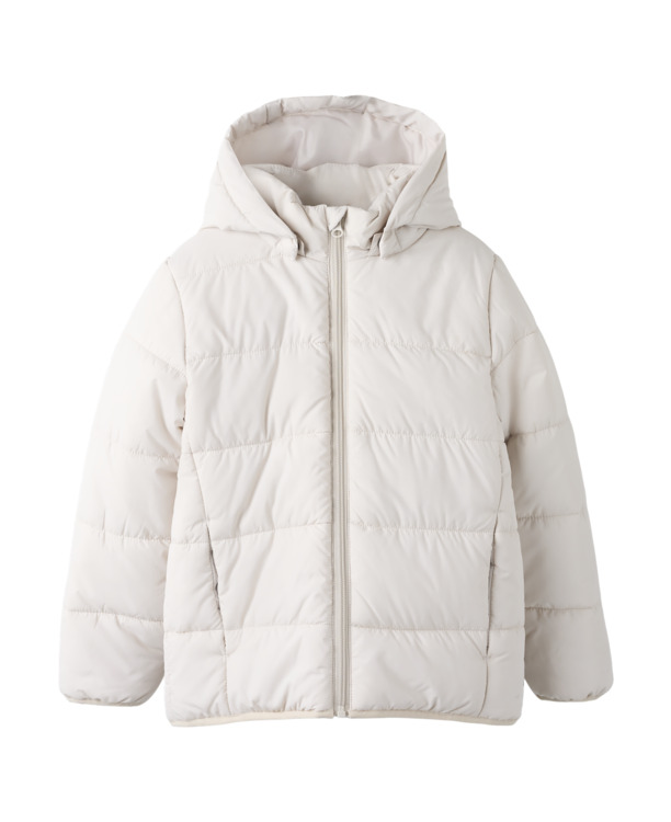 Winterjas Afneembare capuchon Lange mouwen