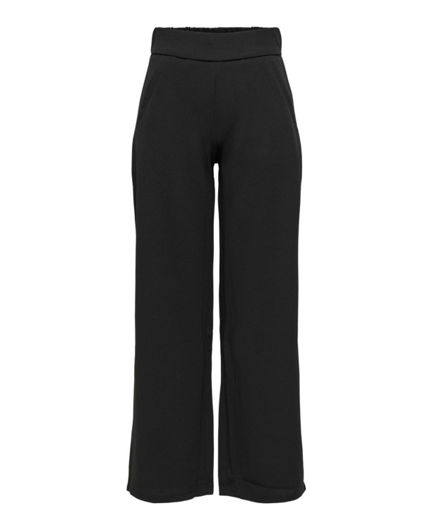 Wide Leg Fit Broek met hoge taille en wijde pijpen