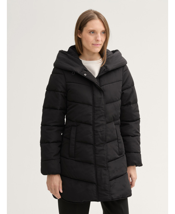 Pufferjas met capuchon