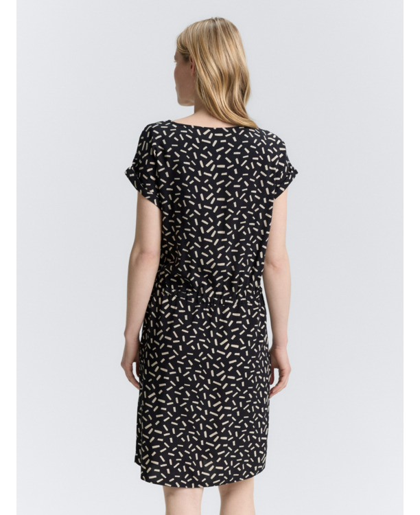 Mini jurk met patroon