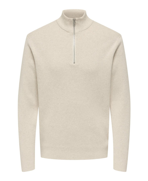 Normale pasvorm Hoge nek Lange mouwen (L/S) Heren