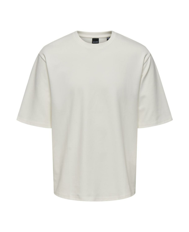 Relaxed Fit O-Hals Korte Mouwen (K/M) Heren