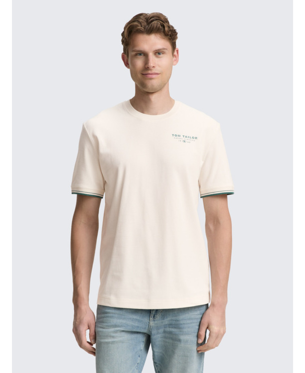 T-shirt met logo-opdruk