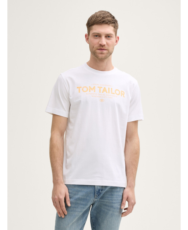 T-shirt met logoprint