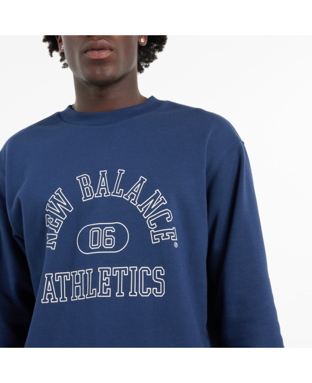 Men Round Graphic Crew Apparel