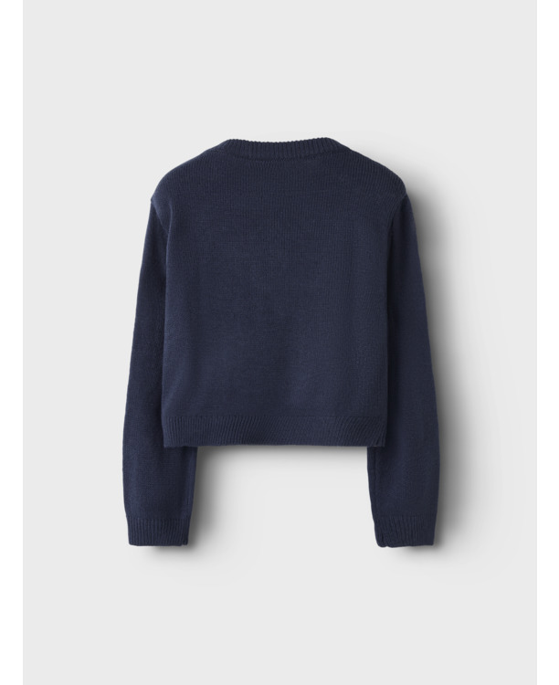 Aangesloten pasvorm O-hals Lange mouwen (L/M)