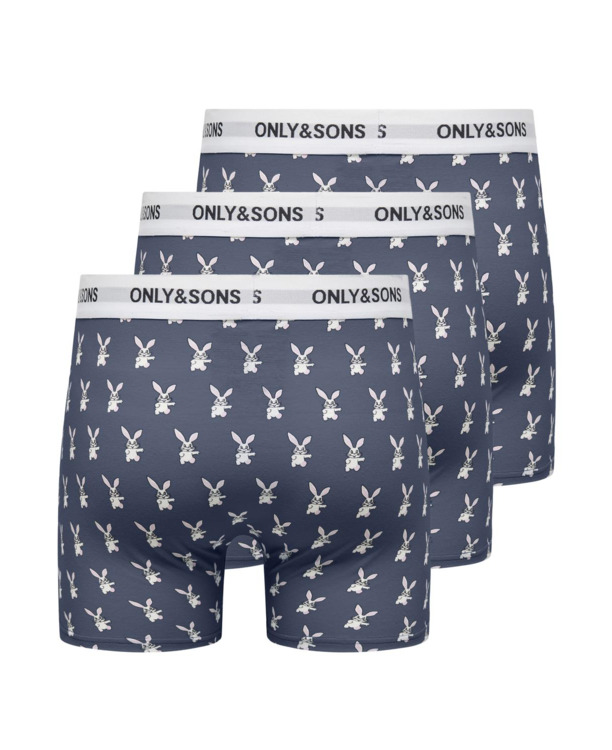 ONSFITZ PRINT WB BOLD STRIPE BOXER 1PACK Heren