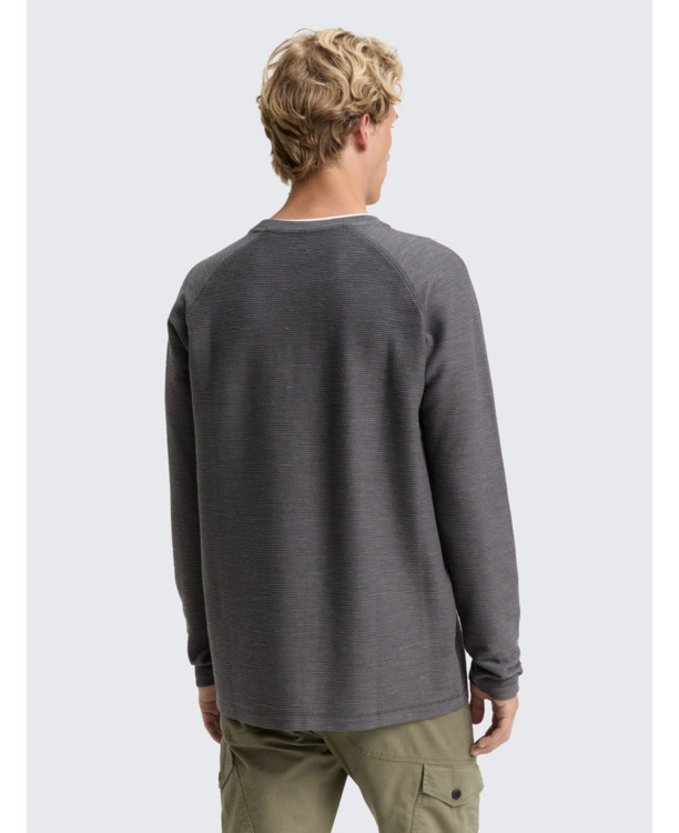 Shirt met lange mouwen en textuur