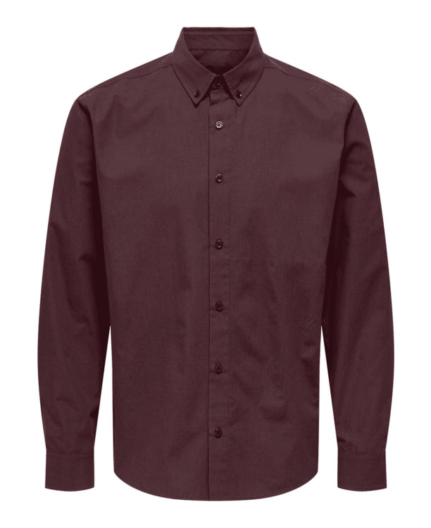 Regular Fit Overhemdkraag Lange Mouwen (L/M) Heren