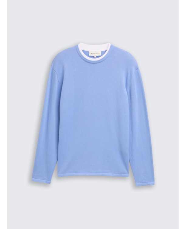 Gebreite trui met detail