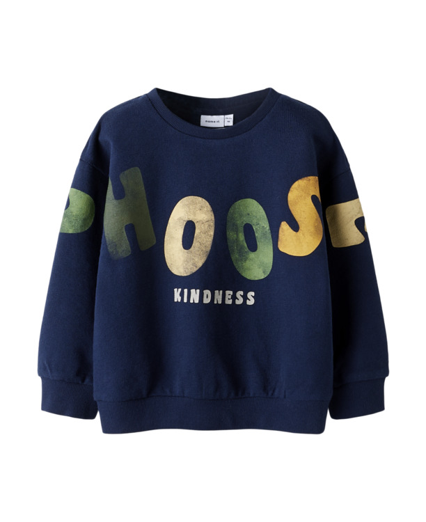 Box Fit O-Neck Lange Mouwen (L/M) Heren