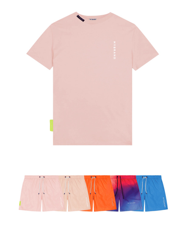 BASIS ZWEMMEN CAPSULE T-SHIRT MANNEN
