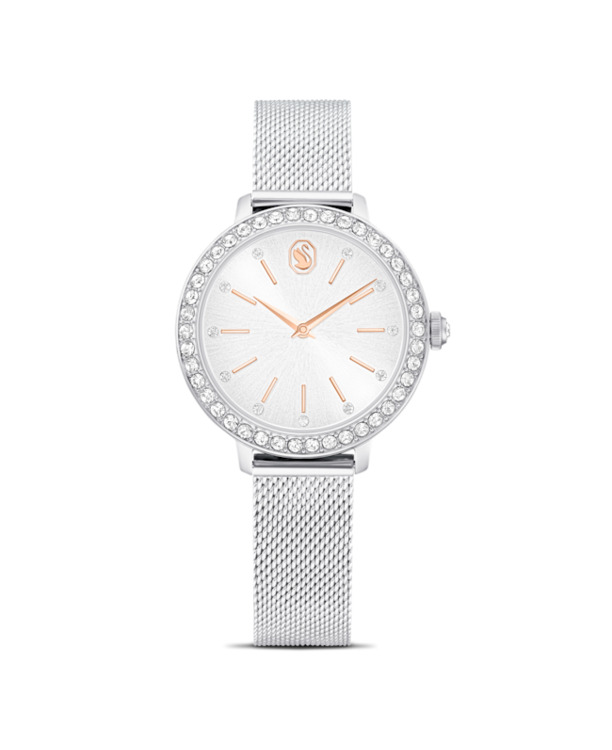 Certa Mesh Strap Stainless Steel shiny Silver