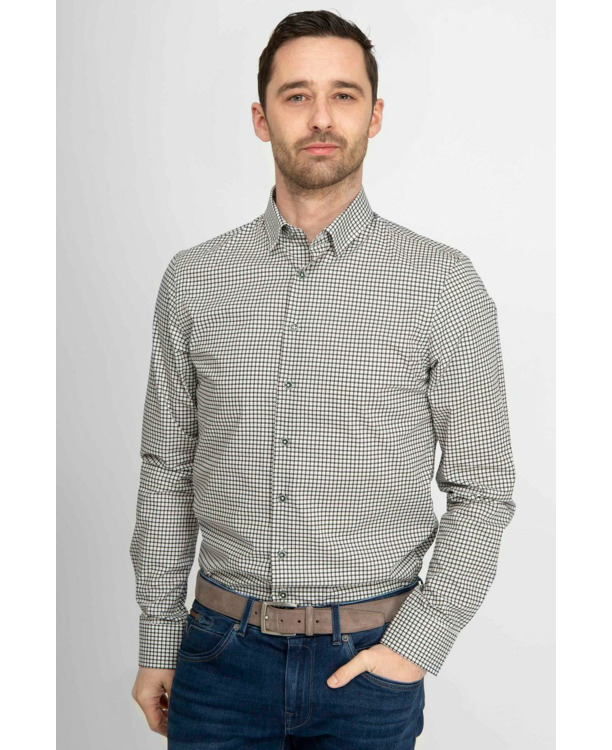 Suitable Overhemd Print Groen