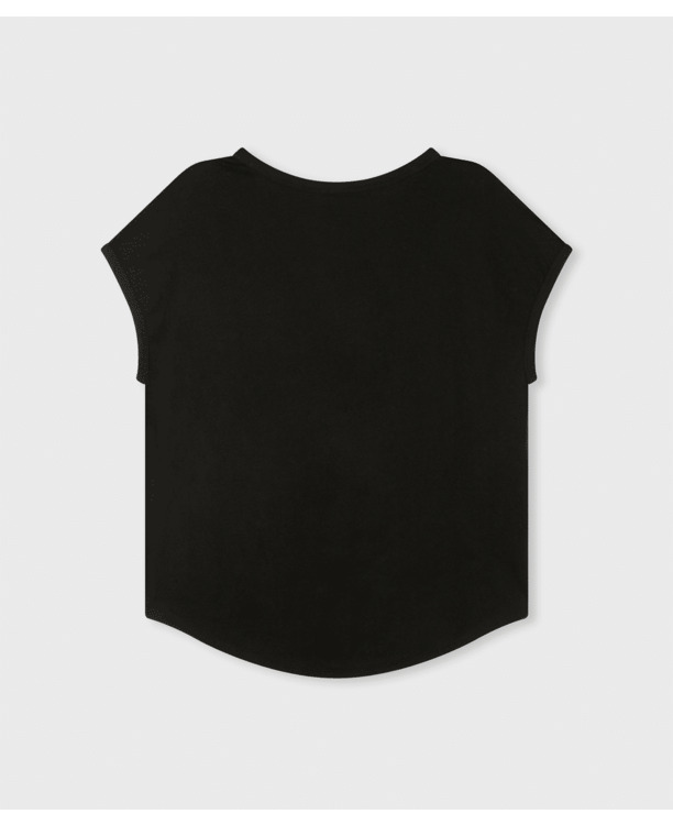 10DAYS Dames korte mouw t-shirt V-hals 100% biologisch katoen