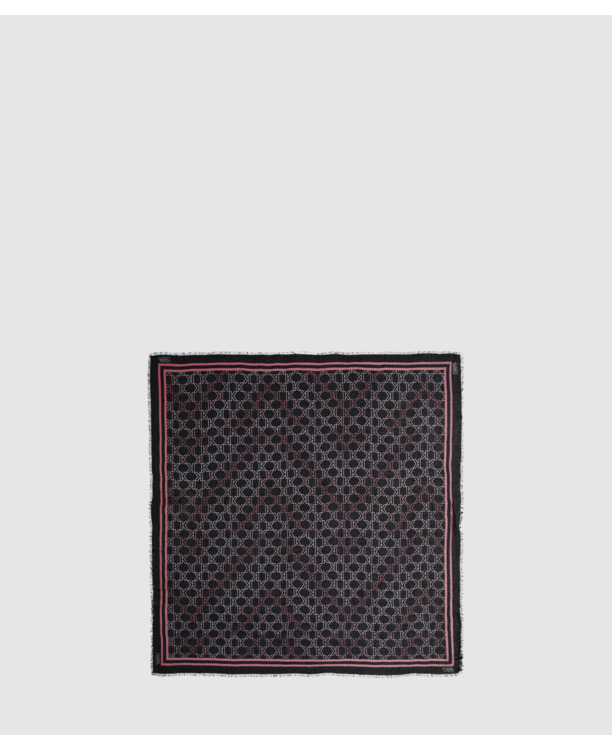 K/MONOGRAM SCARF