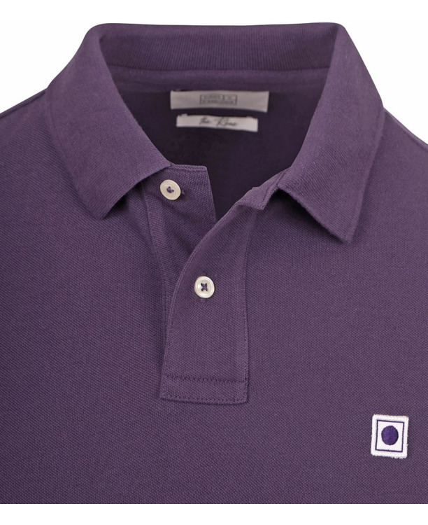 King Essentials The Rene Poloshirt Paars