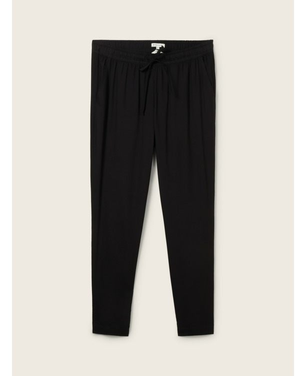 Losse cropped broek
