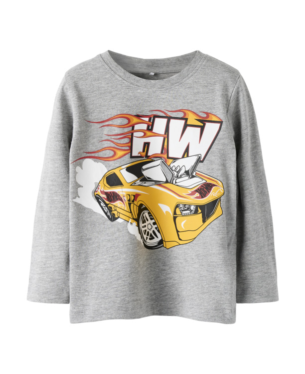 Normale pasvorm ronde hals lange mouwen (L/S) Heren