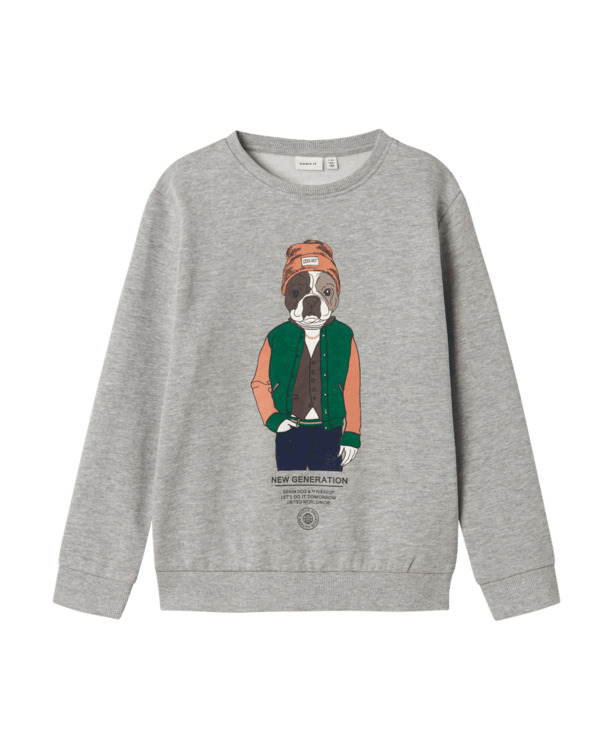 Losse pasvorm ronde hals lange mouwen (L/S) Jongens