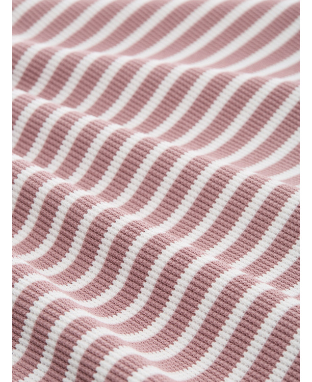 Sweatshirt met wafelstructuur