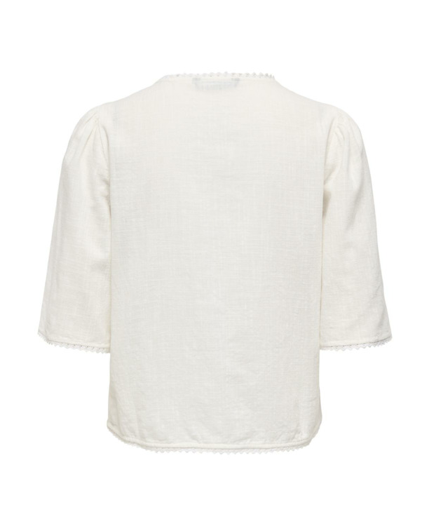 Regular Fit V-Neck 2/4 Sleeves (2/4) Comfortabel regular fit vest met V-hals voor zomers gebruik
