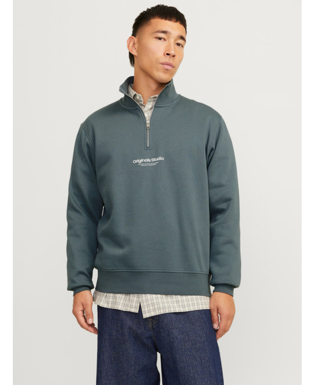 JWHVESTERBRO SWEAT QUARTER ZIP HN