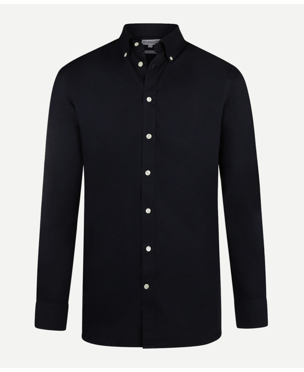 Stretch Poplin Shirt 100% Cotton Heren
