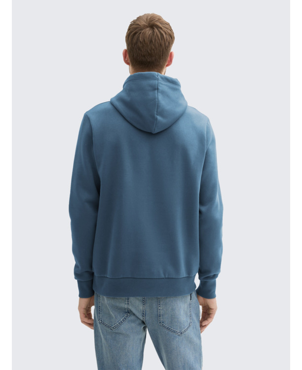 Basic sweatshirt met capuchon
