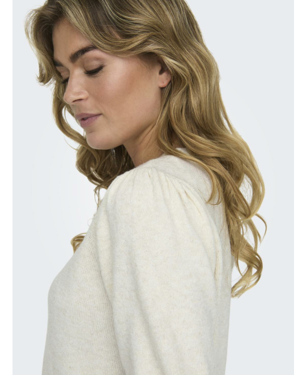 Knit Fit O-Neck 2/4 Sleeves (2/4) Lange mouwen gebreide trui met O-hals pasvorm