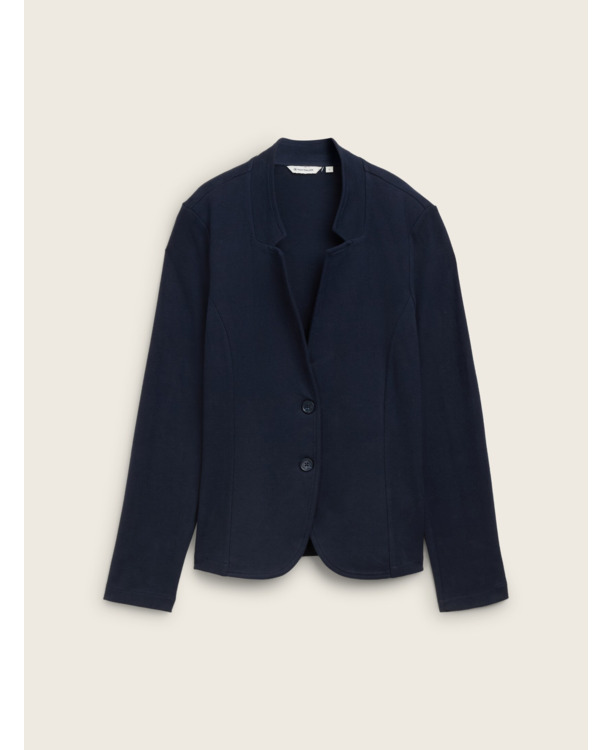 Gemêleerde blazer met pasvorm