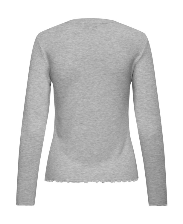 Regular Fit O-Neck Long Sleeves (L/S) Basic top met ronde hals en lange mouwen